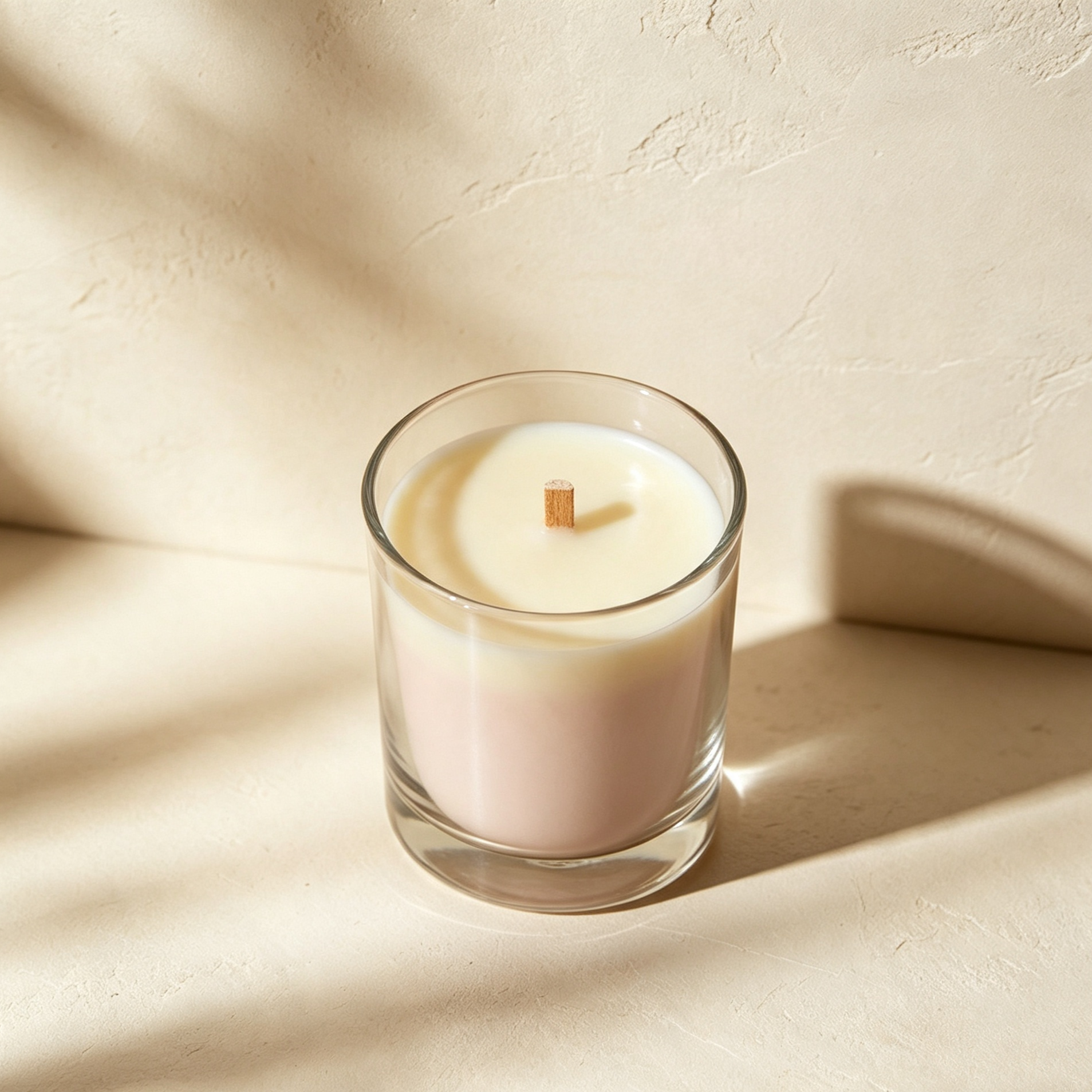 Scented candles in glass cups (3 pieces)