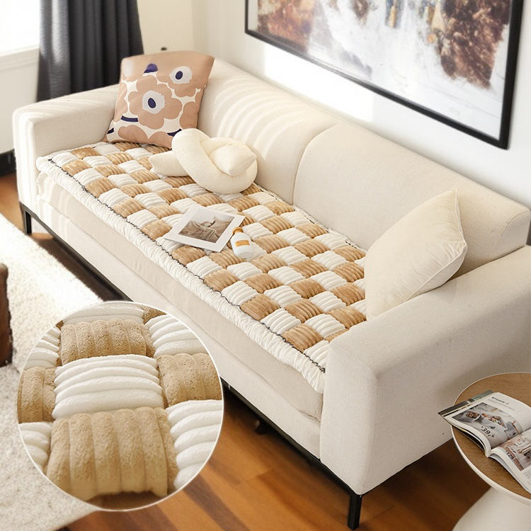 찐빵 두꺼운 미끄럼 방지 뽀글이 매트 사용 예시