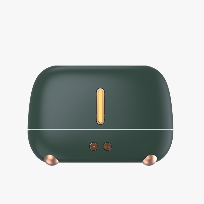 Humidificador USB con llama de colores, difusor de aroma, luz ambiental para oficina y hogar