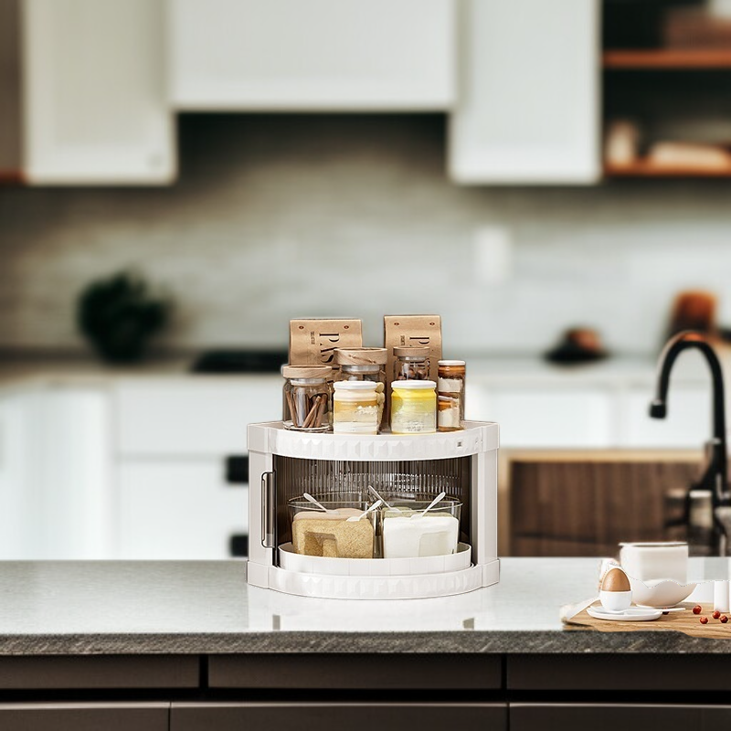 Caja organizadora multifuncional para especias de cocina