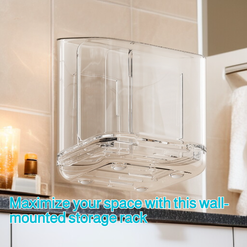 Wall-mounted storage rack