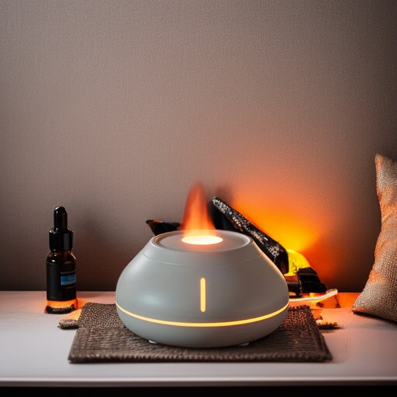 新芽フレームアロマディフューザー 大容量ミスト 雰囲気照明精油機