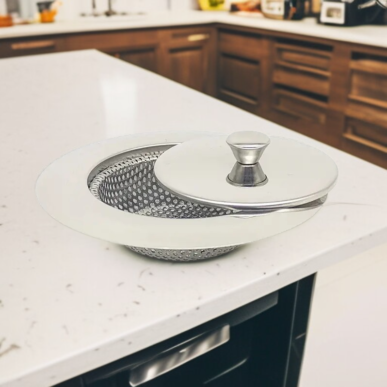 스테인리스 뚜껑 방취 하수구 싱크대 거름망