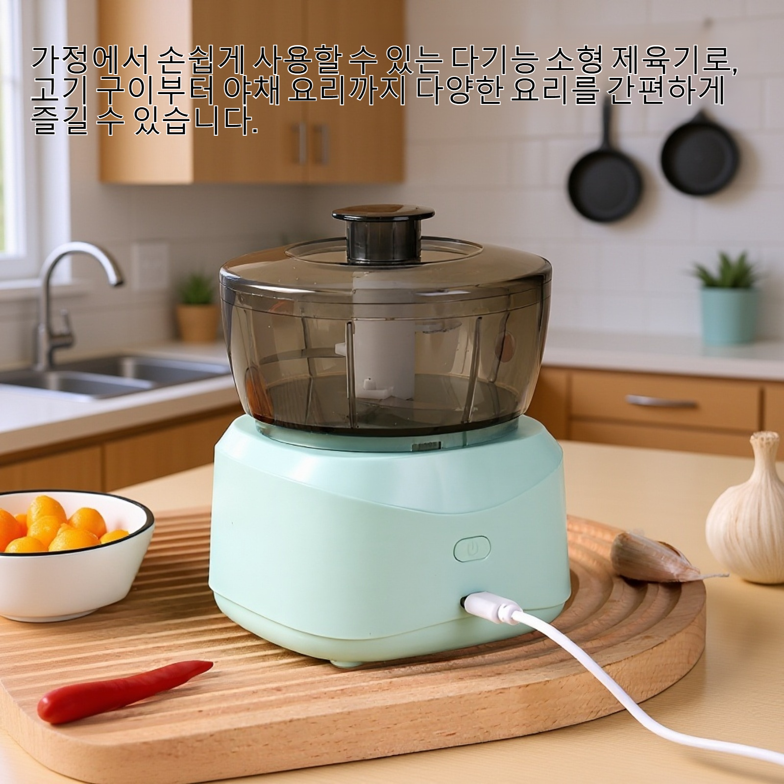 가정용 다기능 소형 제육기