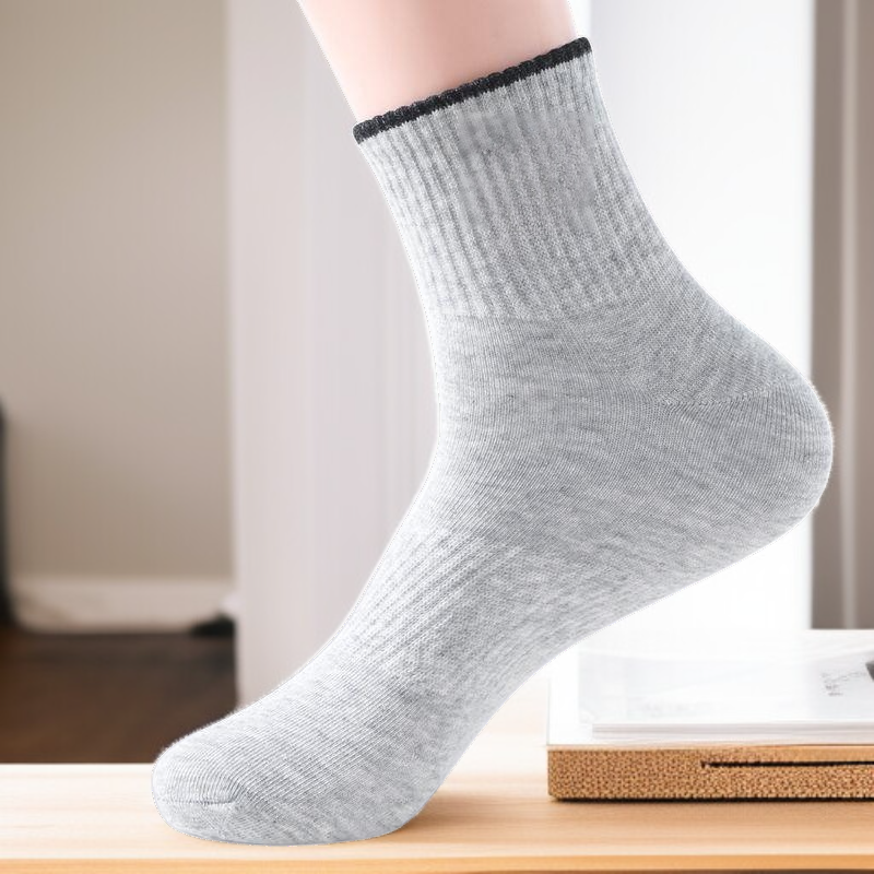 Sporty Casual Crew Socks 