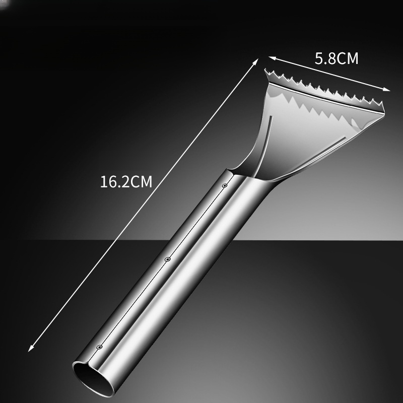 ที่ขูดเกล็ดปลาสแตนเลสสำหรับใช้ในบ้าน