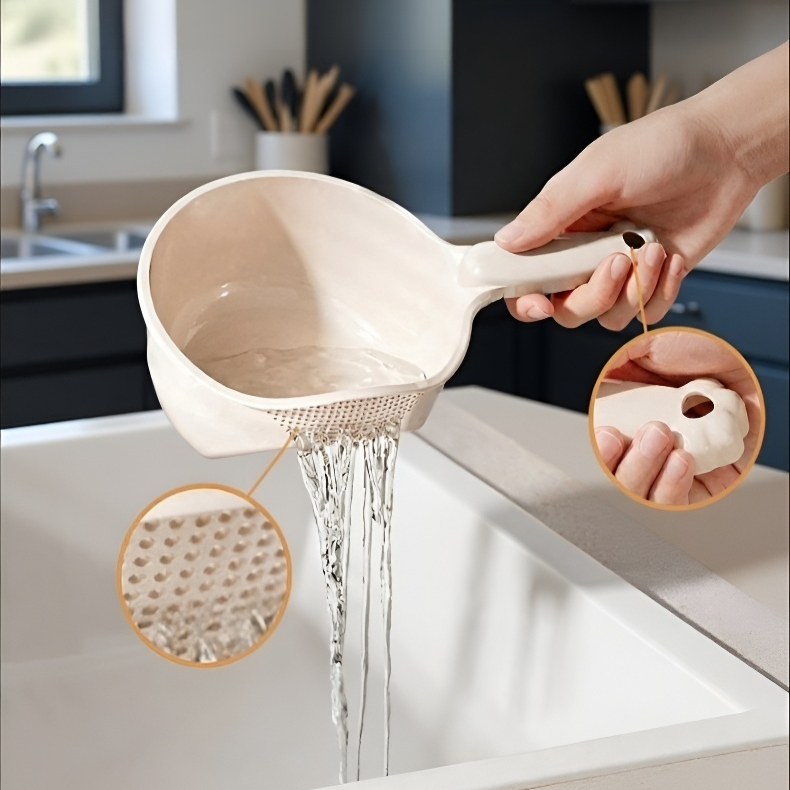 تصميم مبتكر لسلة غسل الأرز