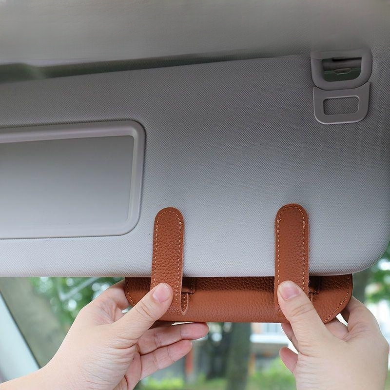 Caja de almacenamiento para gafas de coche