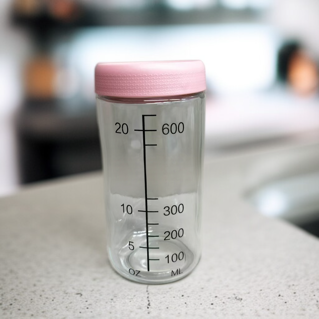 식품 신선도를 유지하는 유리 밀폐 용기