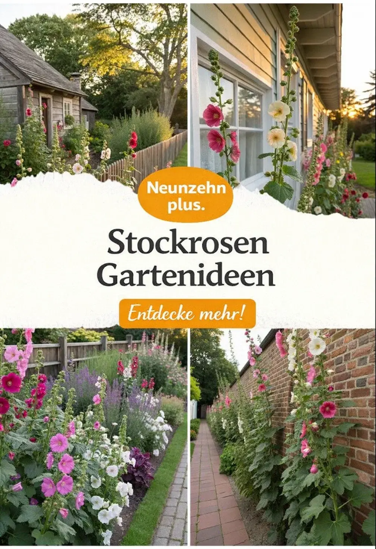 Stockrosensamen Mischung Verpackung