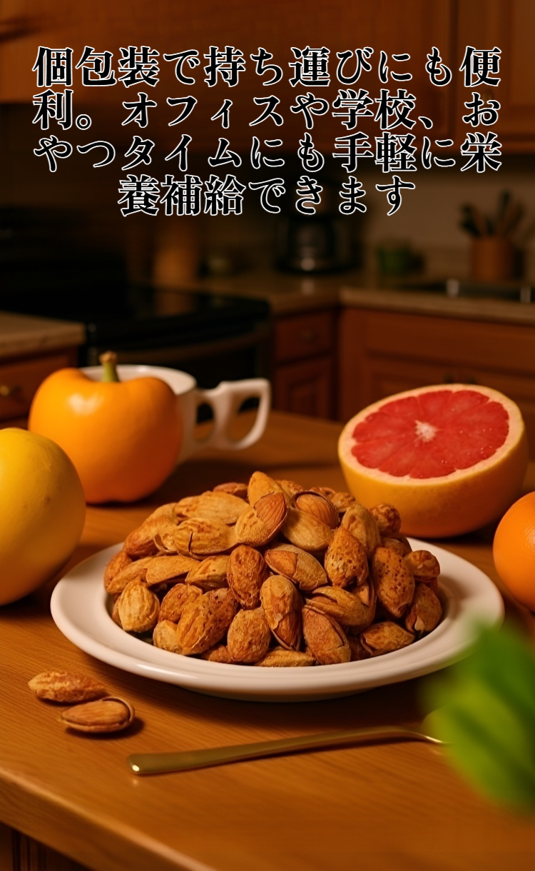 紙殻アーモンドのパッケージ写真