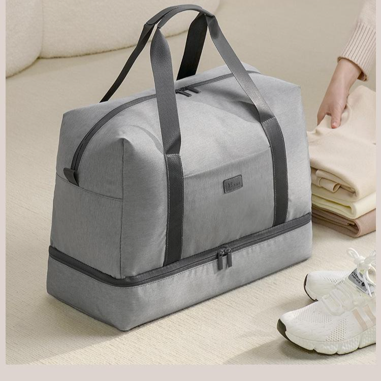 Bolsa de almacenamiento de viaje con separación seca y húmeda