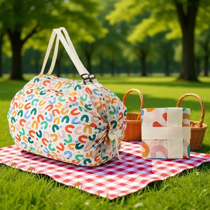 Große faltbare Eco-Tasche für Damen und Herren