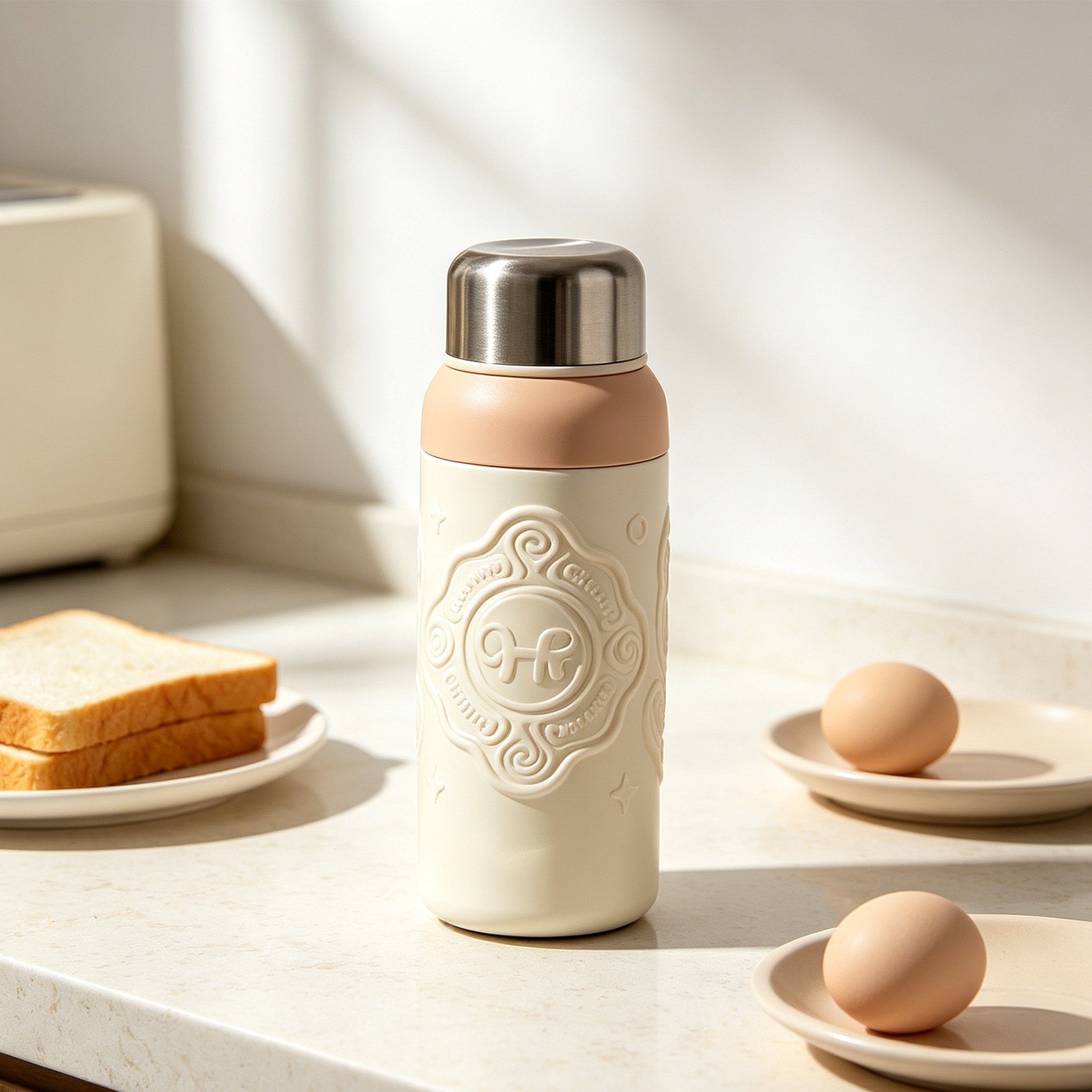 Auslaufsicherer Thermobecher mit praktischem Deckel