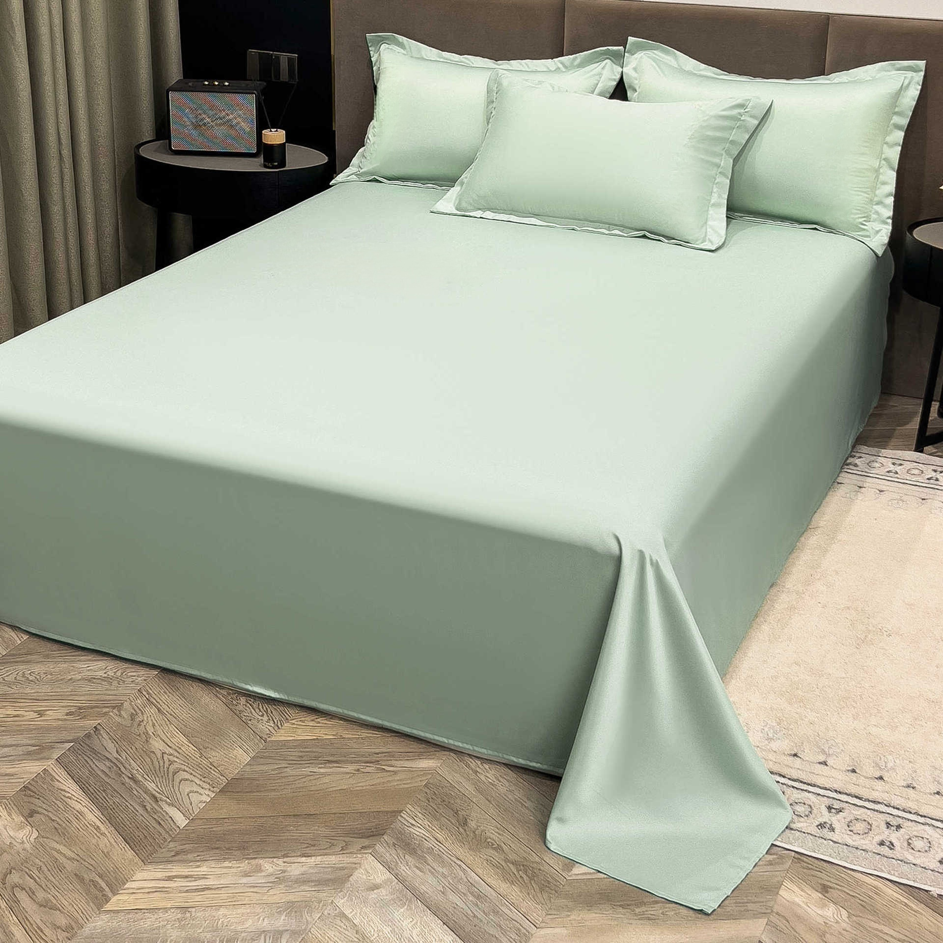 Cool Ice Silk Bed Sheet