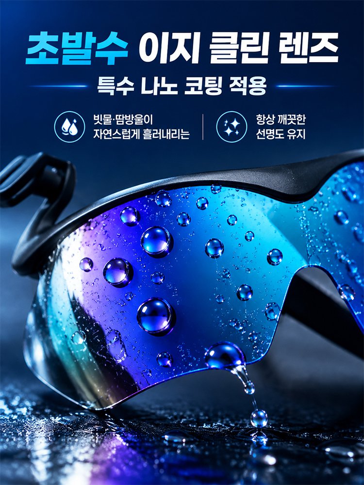 【미국 연구개발·제조】조절 가능한 모자 클립 선글라스