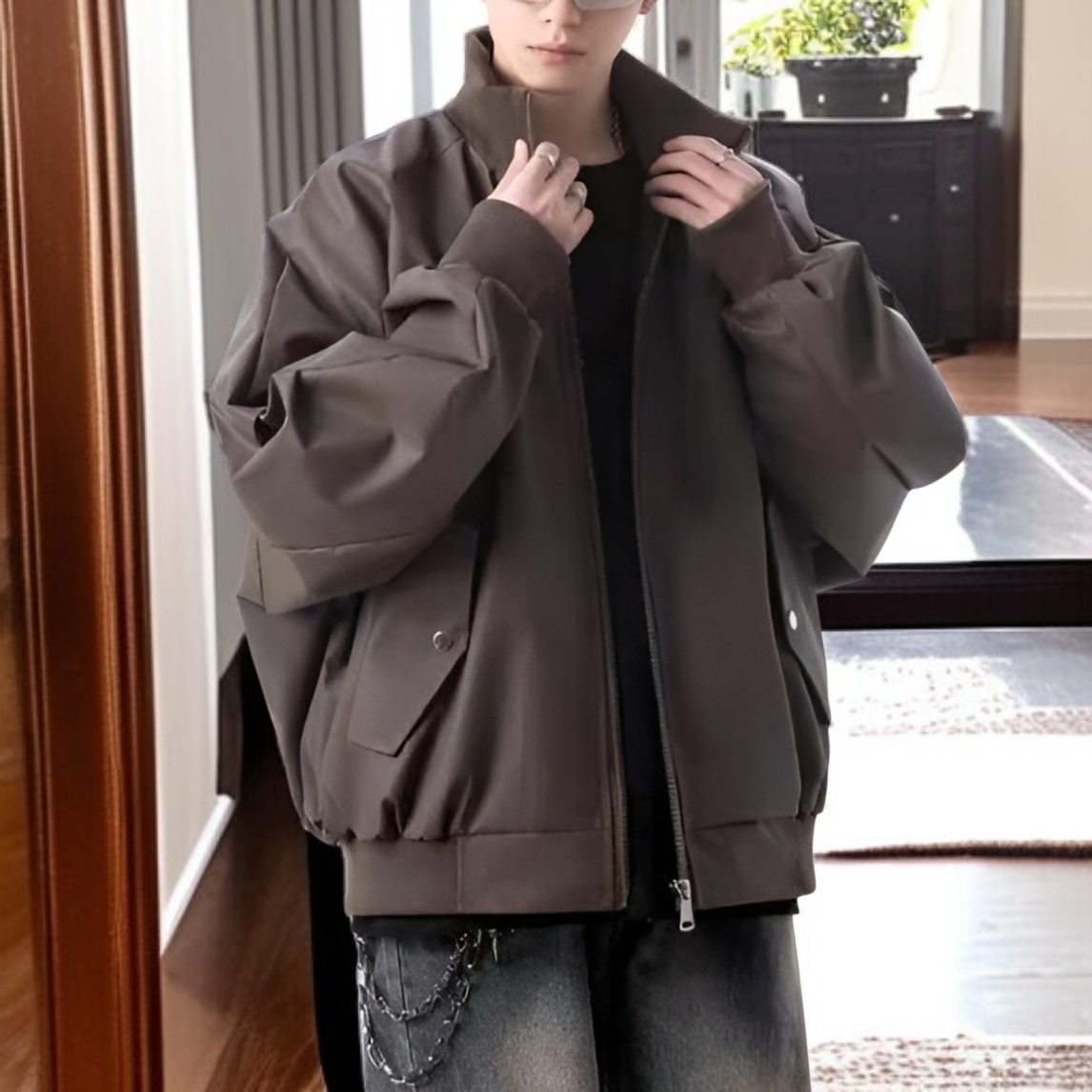 暖かくて軽量なメンズアビエイターコート