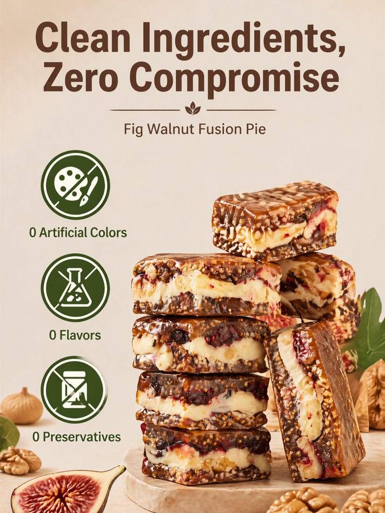Fig Walnut Fusion Pie