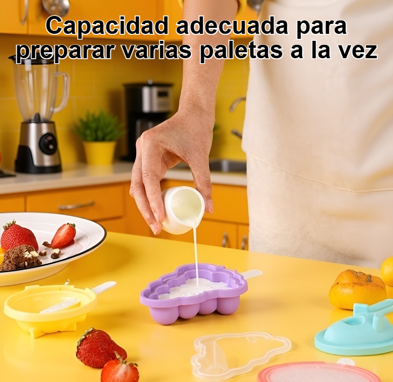 Crea paletas saludables en casa fácilmente