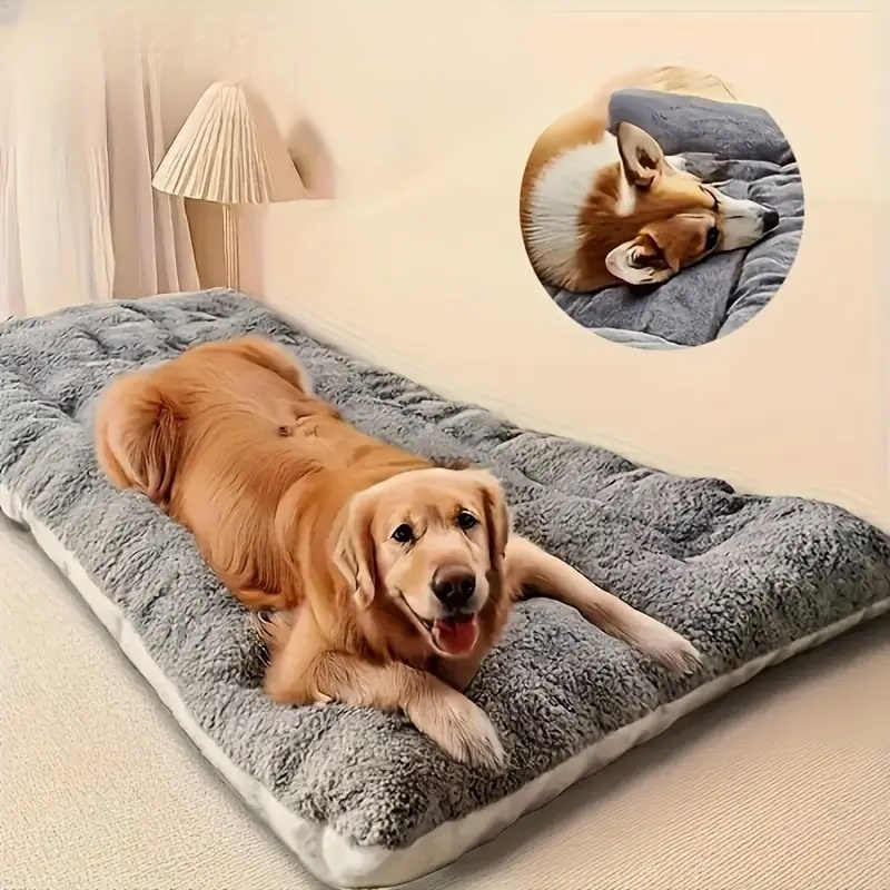 大型犬の汚れに強い耐久性のある両面ペット用寝台マット