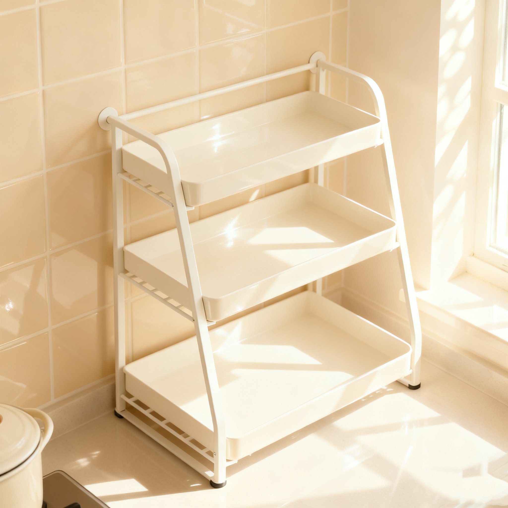 주방 조미료 정리 선반 