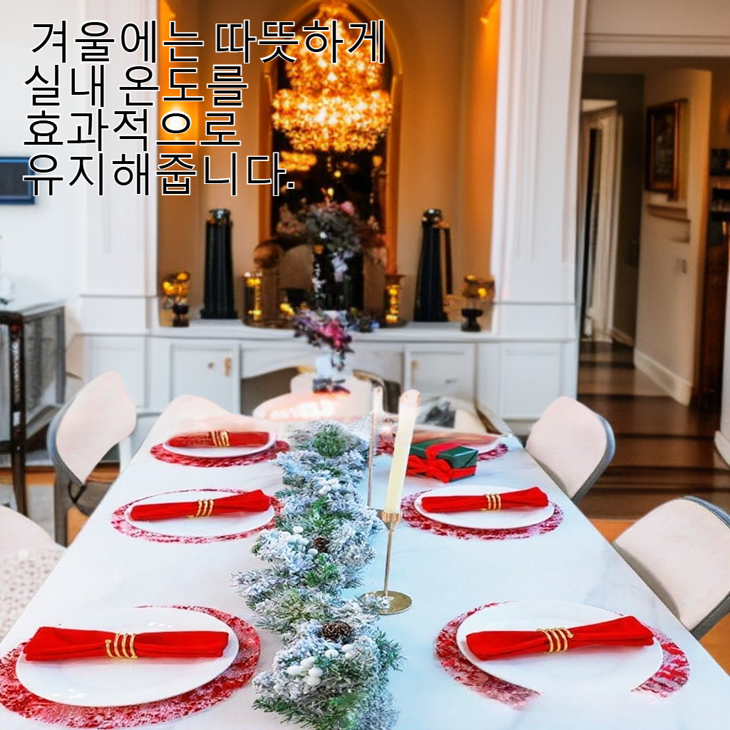 프렌치 파마 단열 쿠션