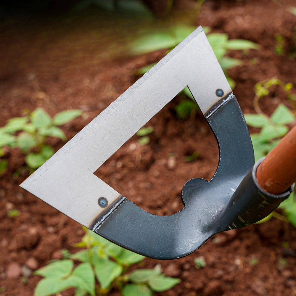 옥외 개간 송토 망간강 농업용 공심 호미