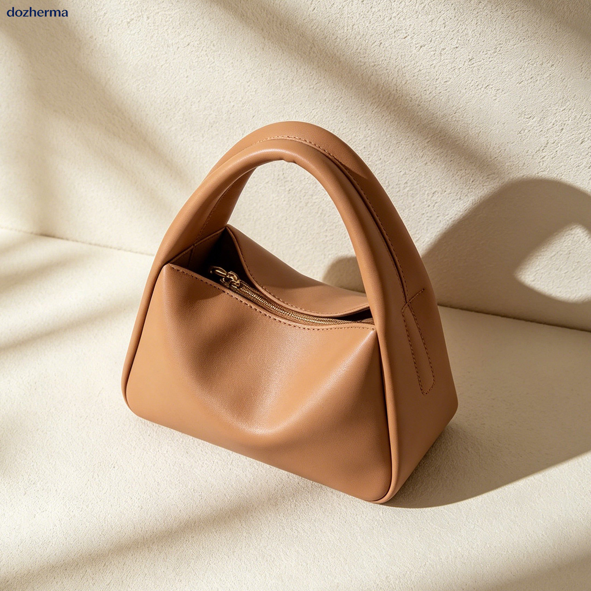 부드러운 가죽 도시락 가방 (4개입)