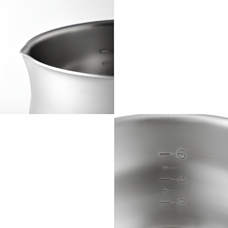 Household Stainless Steel Milk Pot