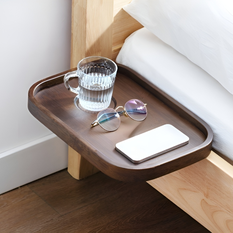 床邊夾式收納托盤