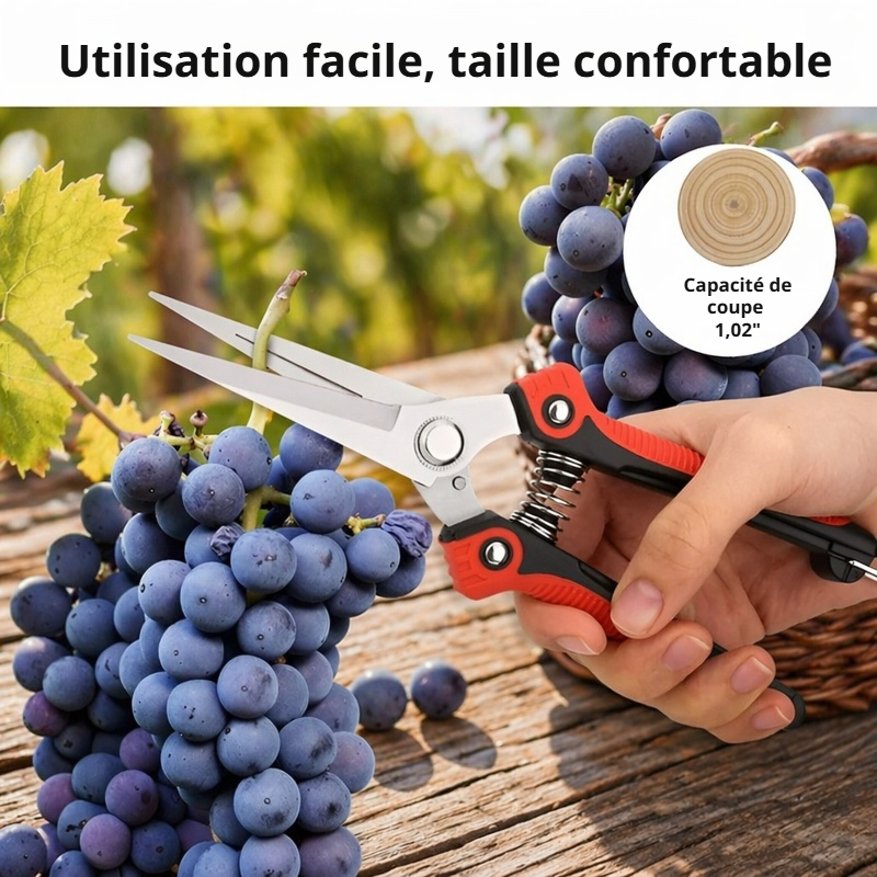 Sécateur de jardinage à effet de levier
