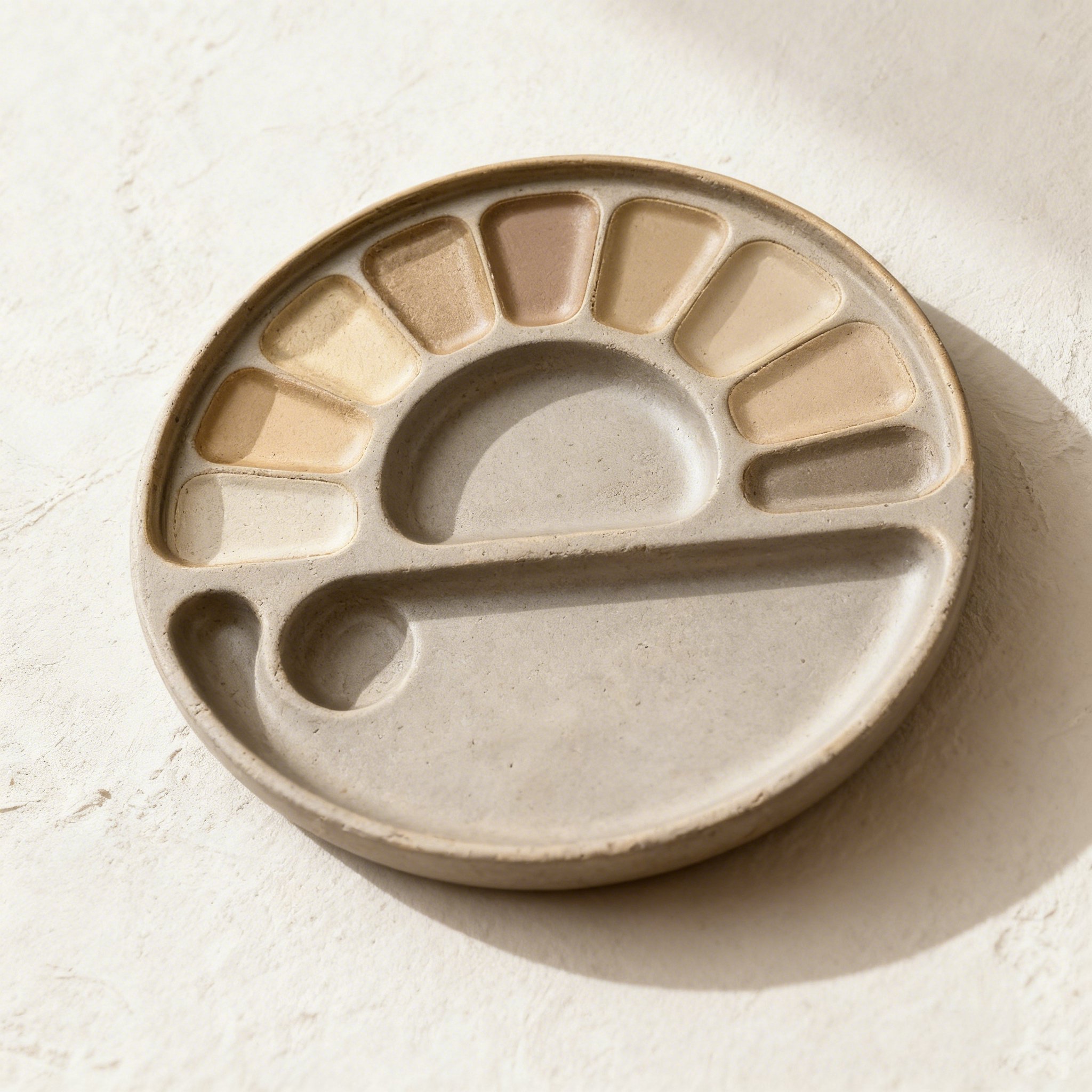 พาเลทผสมสีวาดภาพ