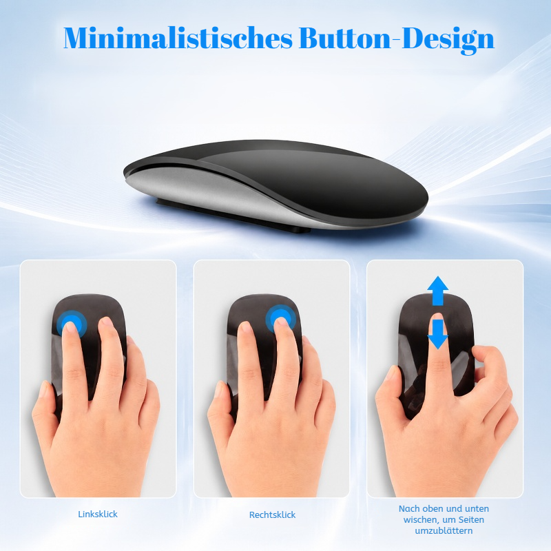 Drahtlose Maus für PC und Mac