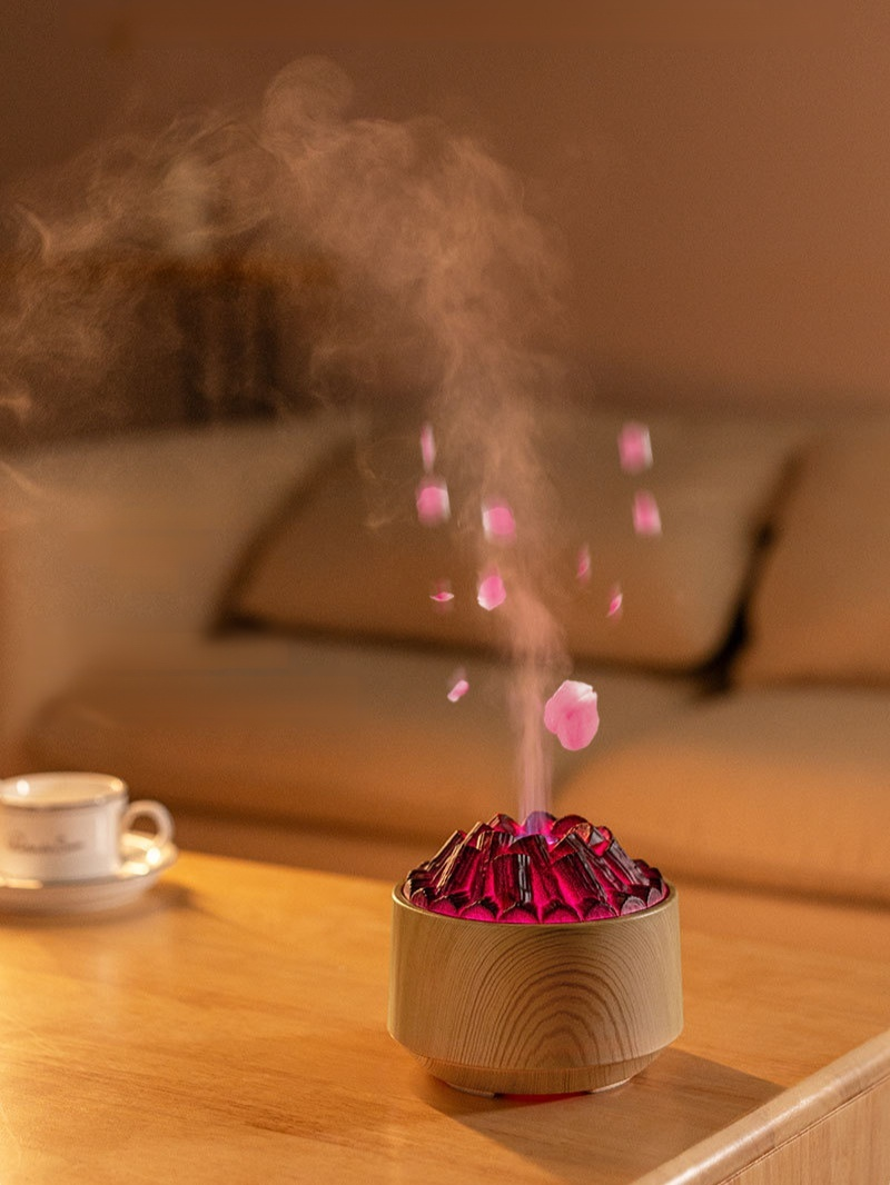 Essential oil diffuser with large mist output