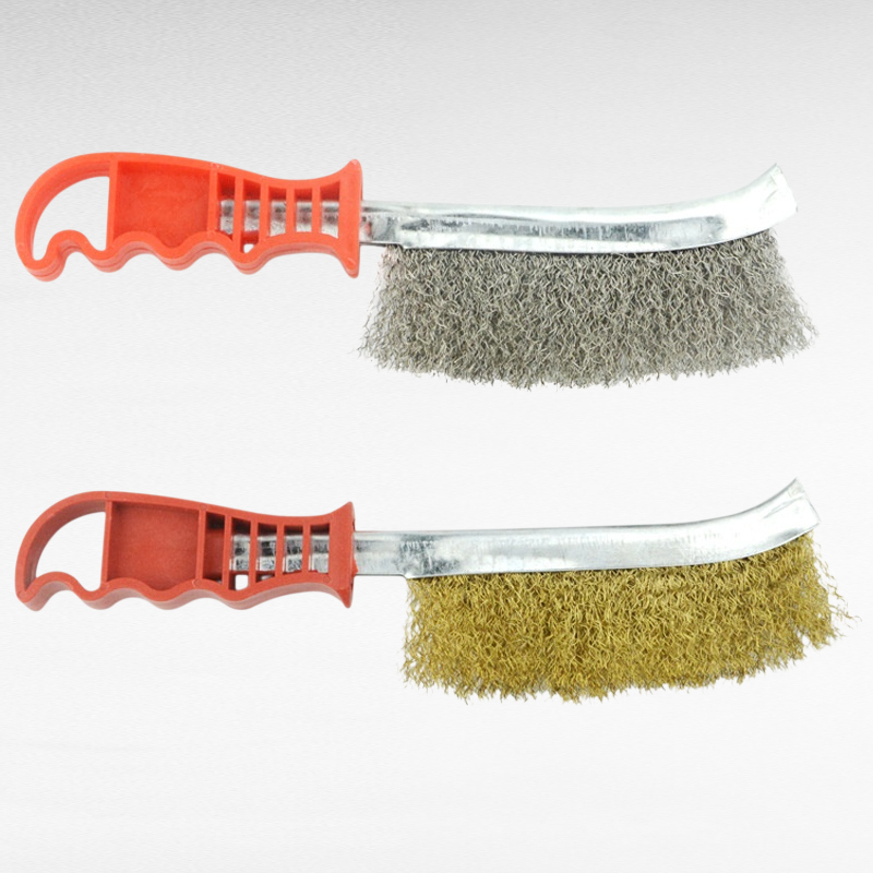 فرشاة سلكية من الفولاذ المقاوم للصدأ لإزالة الصدأ والتنظيف والتلميع وإزالة الحواف