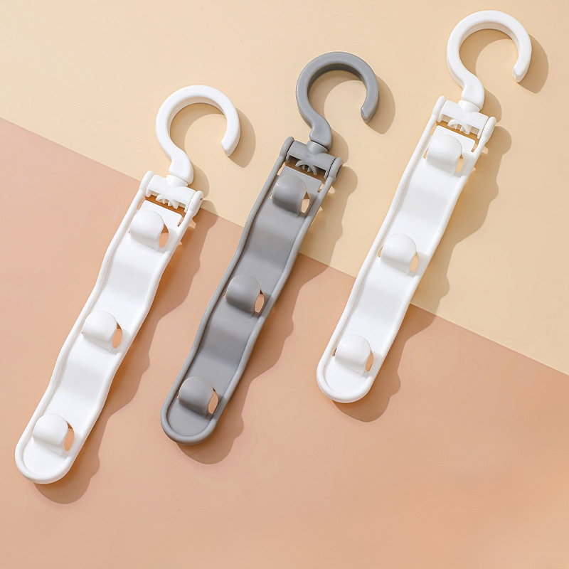 Clothes Rack Stacking Hooks Connecting Hooks Hooks MultiLayer Space Saving Home Storage Connecting