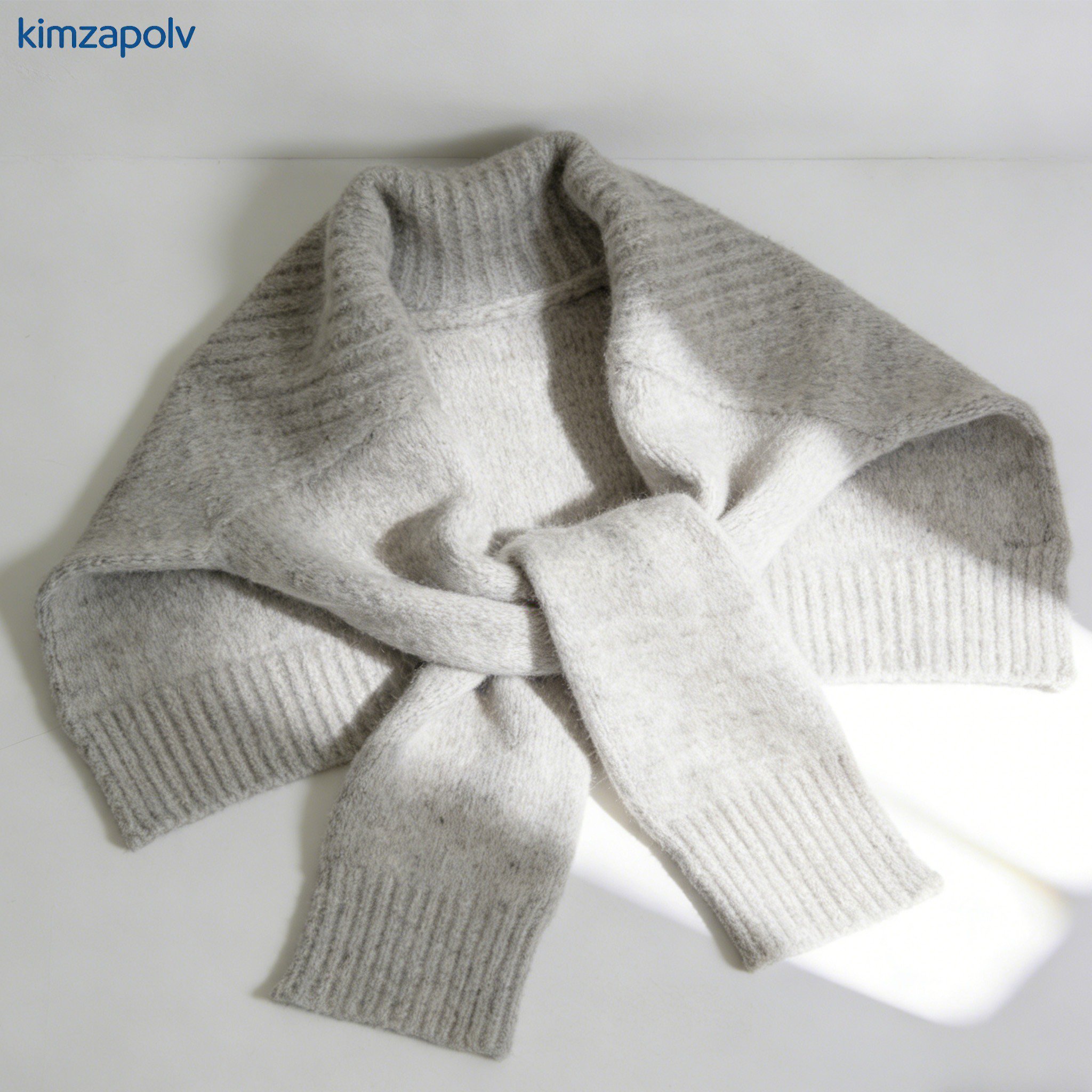 簡約針織披肩產品展示圖