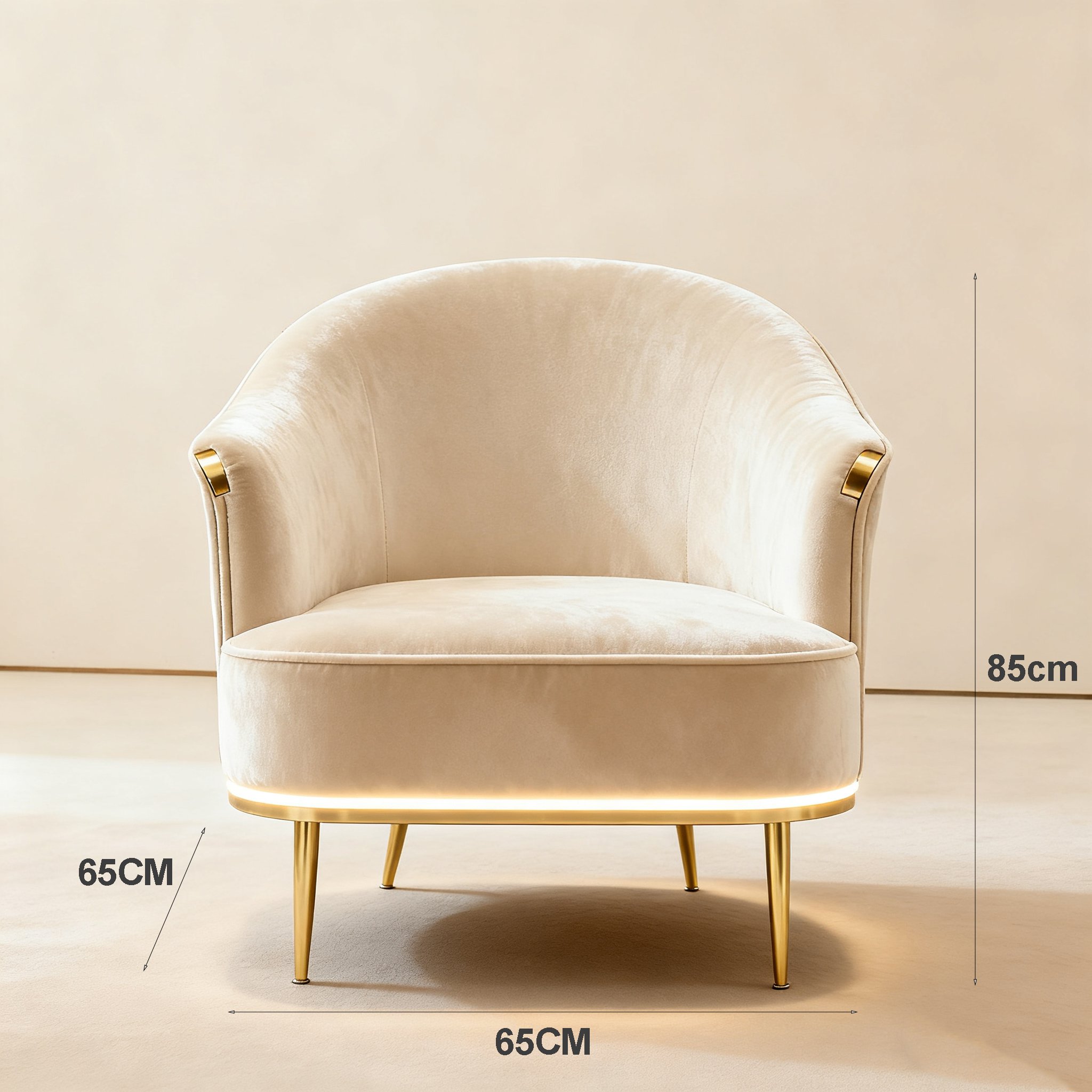 โซฟาเดี่ยวสำหรับห้องรับแขกนั่งสบาย