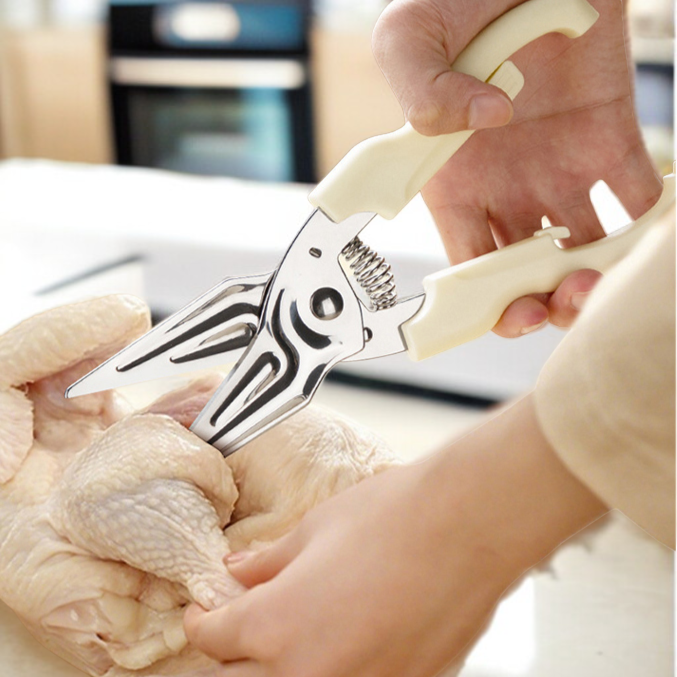  Juego de tijeras para cortar pollo, pato y ganso en casa