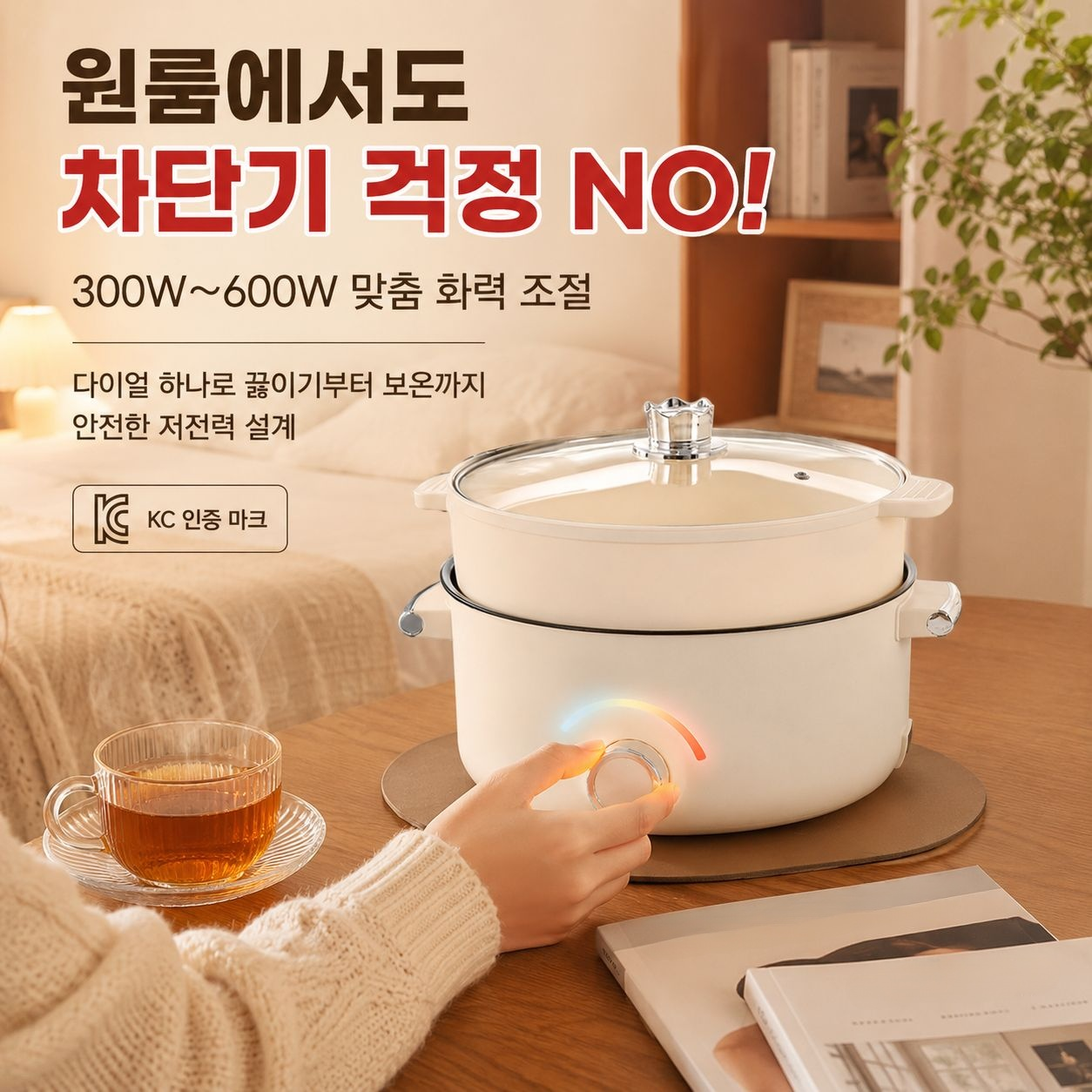 기숙사 가정용 다기능 학생 전기 냄비