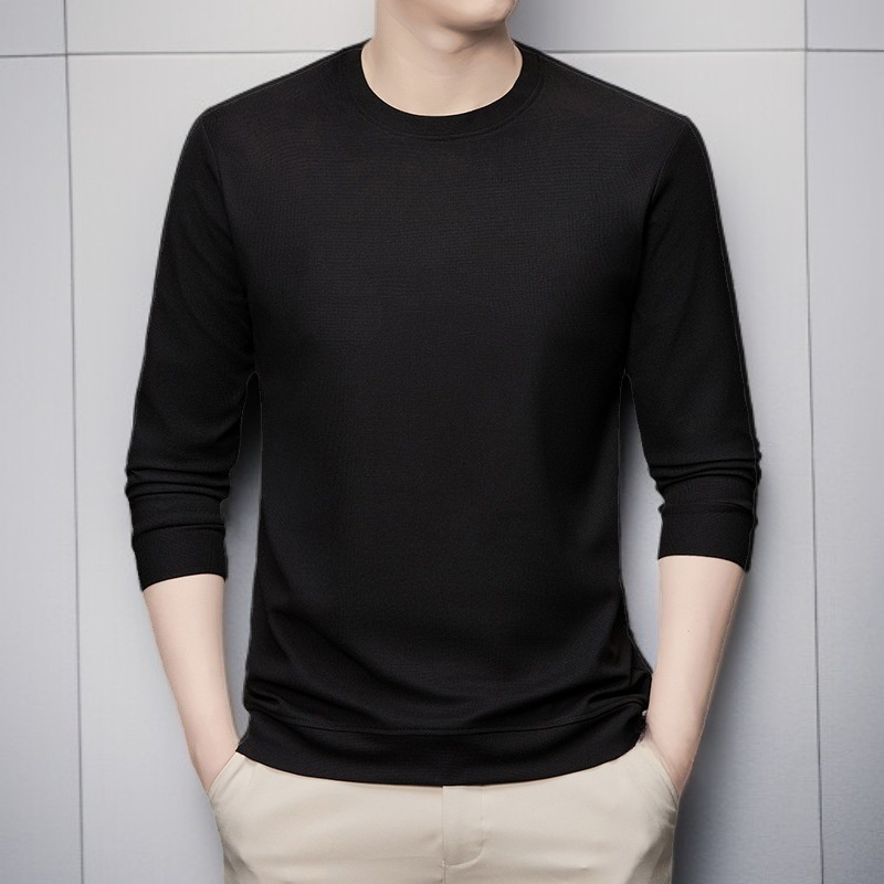 남성 긴팔 이너 레깅스 순색 티셔츠