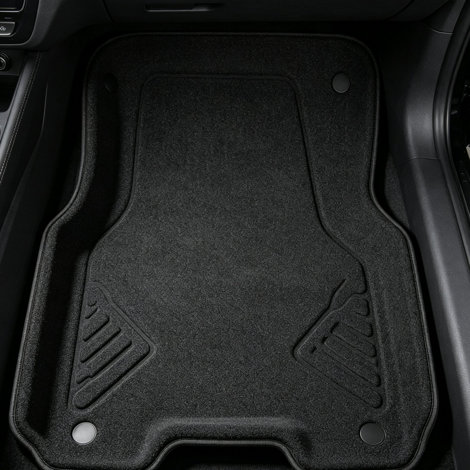 All-weather waterproof car mats for front and rear seats