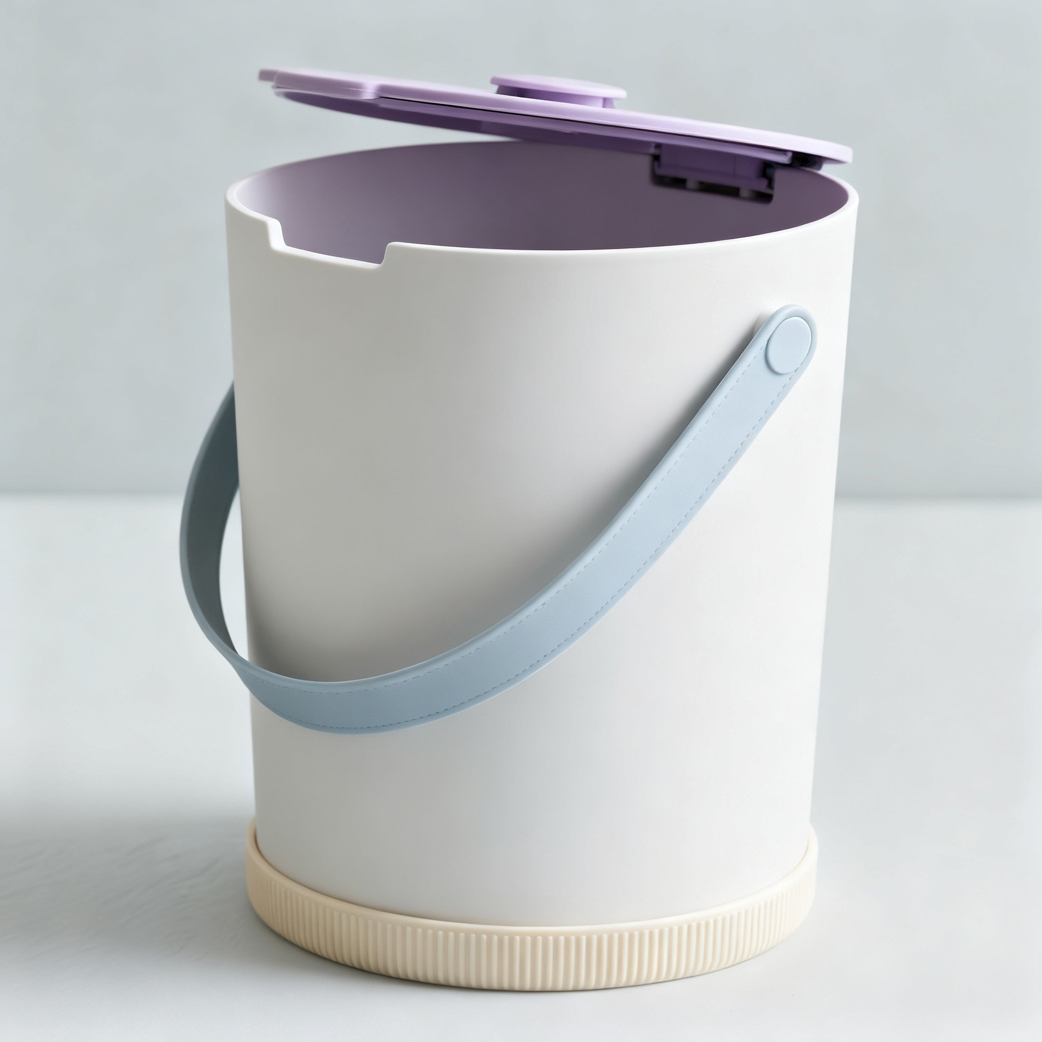 ชุดถังขยะพลาสติกแบบมินิมอล 2 ใบ ดีไซน์ทันสมัย