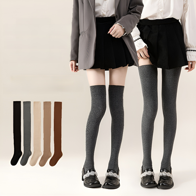 Autumn/Winter extra-long thigh-high socks