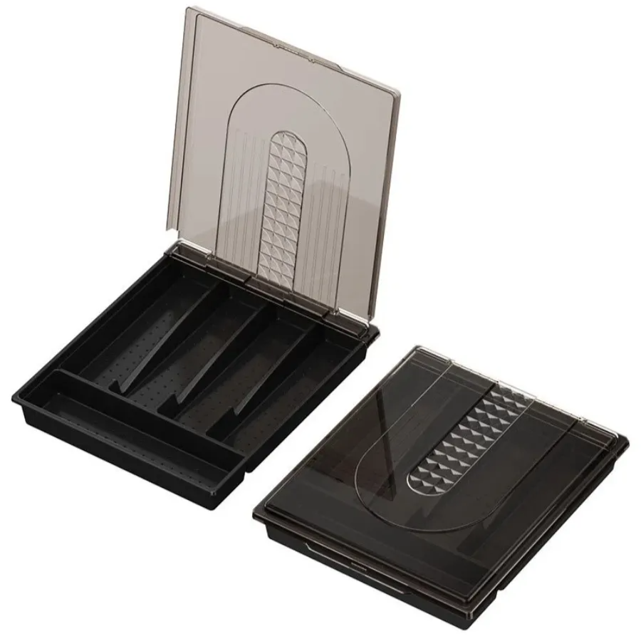 Besteckaufbewahrungsbox mit Trennwand