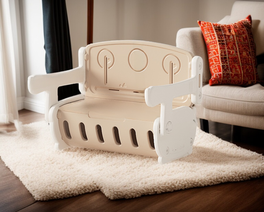 Escritorio de estudio ajustable en altura para niños