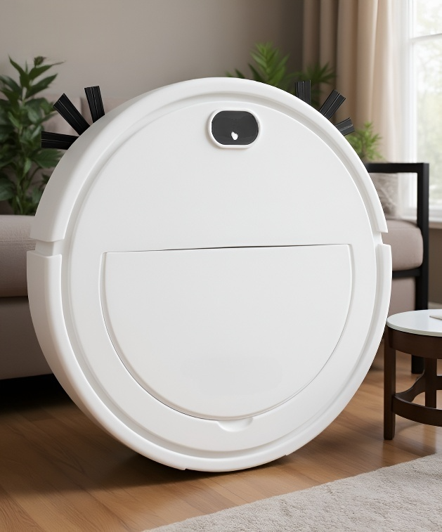 静音設計のスマートロボット掃除機