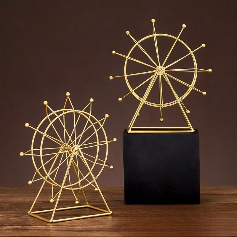 Dekorationen in Form eines Riesenrads