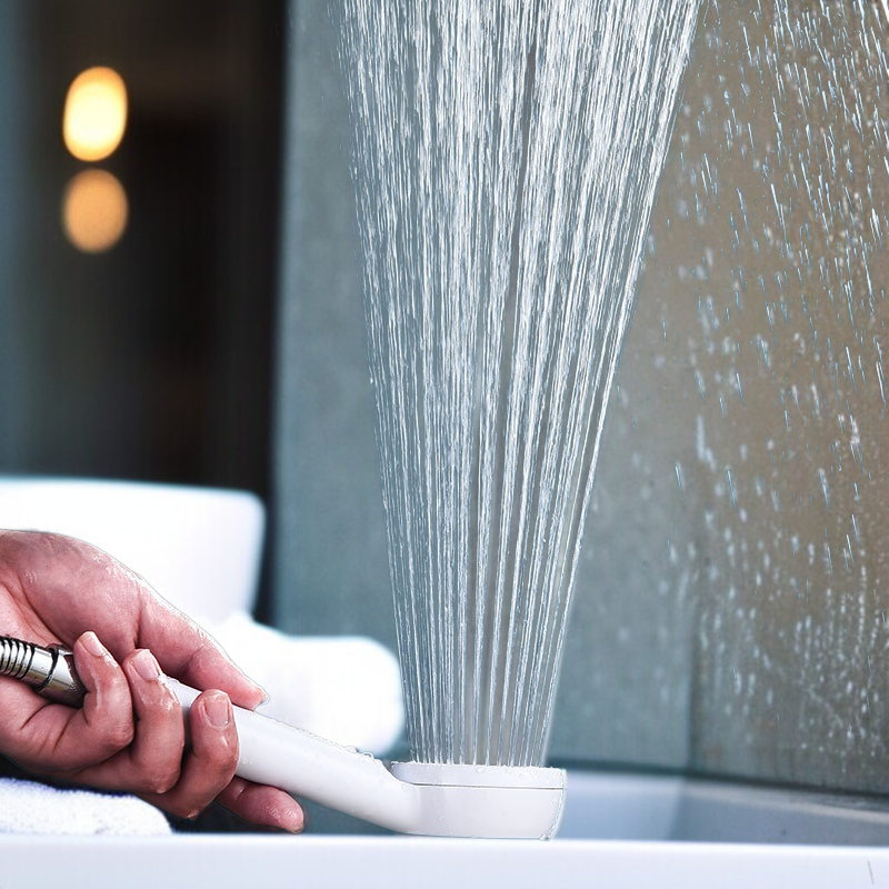 Water-saving detachable showerhead nozzle design