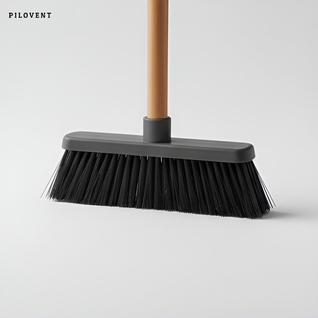 Koště s měkkými štětinami pro domácnost (balení 3 ks)